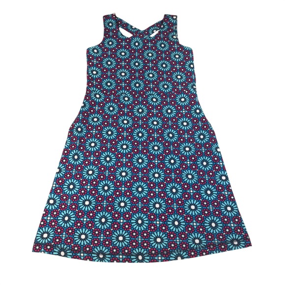 T by Talbots Dresses & Skirts - T by Talbots Womens Petite Small Colorful Crisscross  Pocket Dress Pickleball